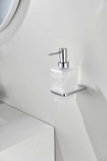 Настенный дозатор для жидкого мыло Grocenberg AC0064 (Хром)